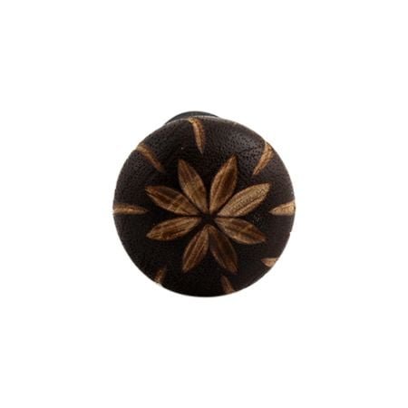 Cut Flower Wooden Wine Stopper